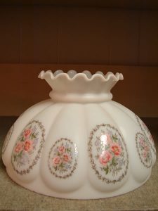 glass antique lamp shades 1 - decatur lamp company, decatur al